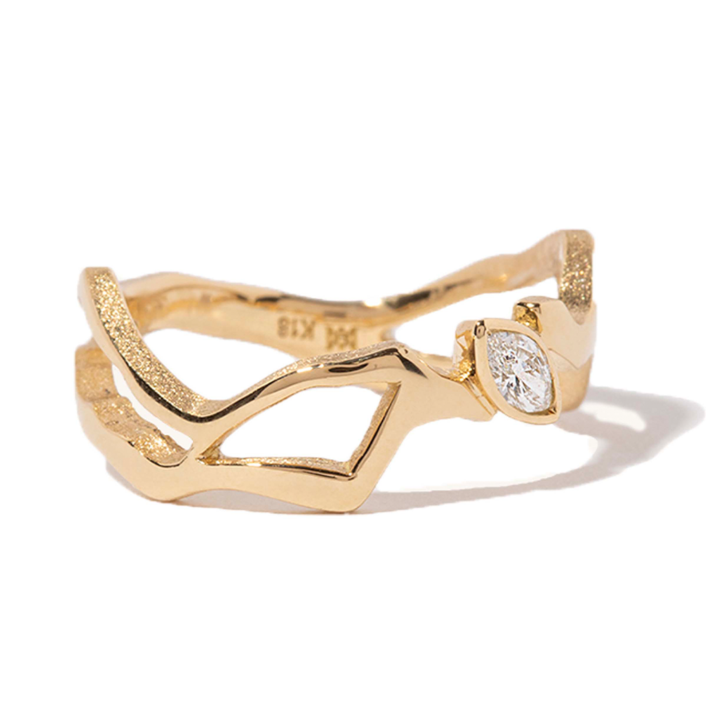 KINTSUGIシングルダイヤモンドリングⅡ - Bridal