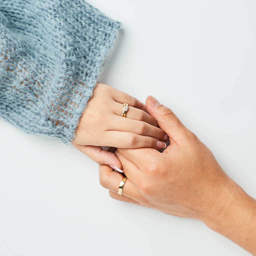 ENクラシックダイヤモンドリング YG - Bridal