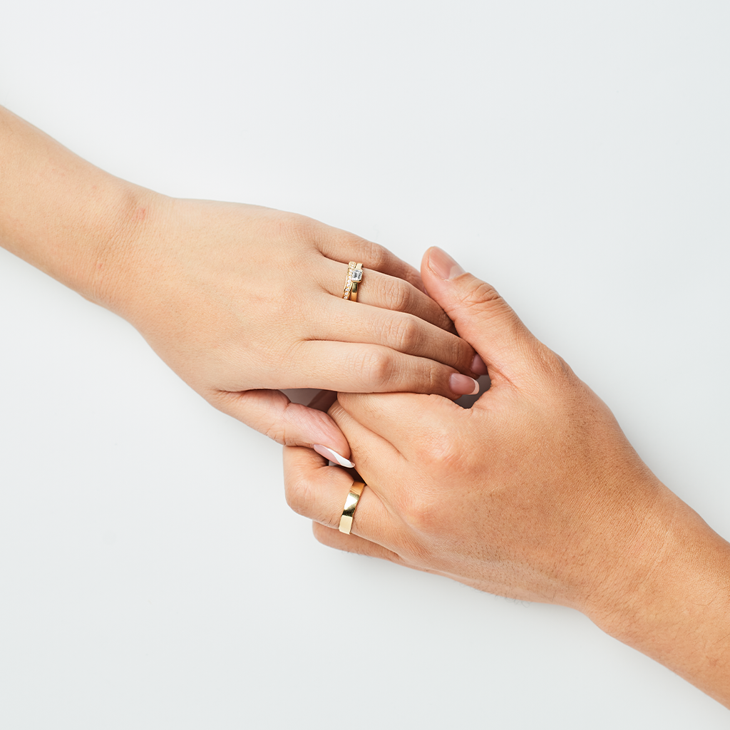 ENクラシックダイヤモンドリング YG - Bridal