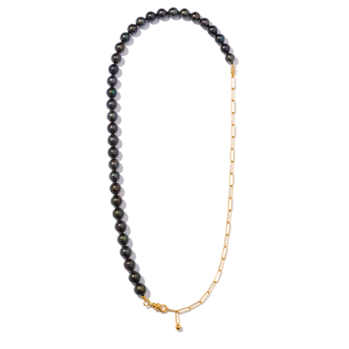 クラシックノワールパールデュオチェーン - Mens