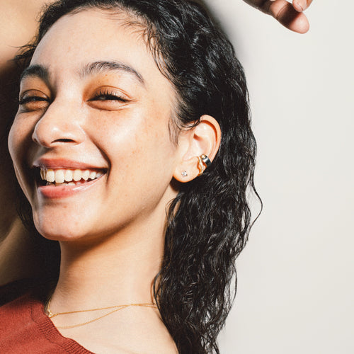 KINTSUGIパヴェヴァインイヤーカフ