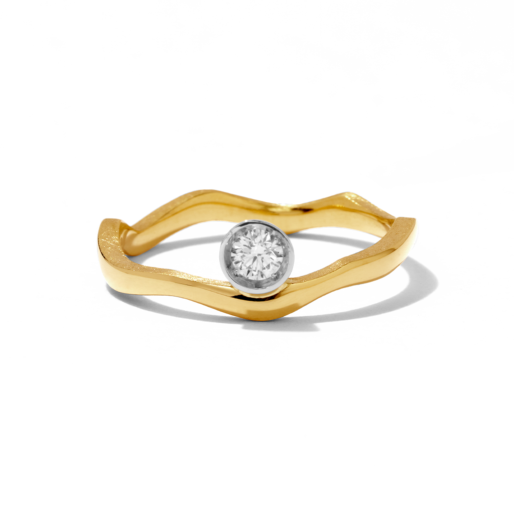 KINTSUGIダイヤモンドヴァインピンキーリング