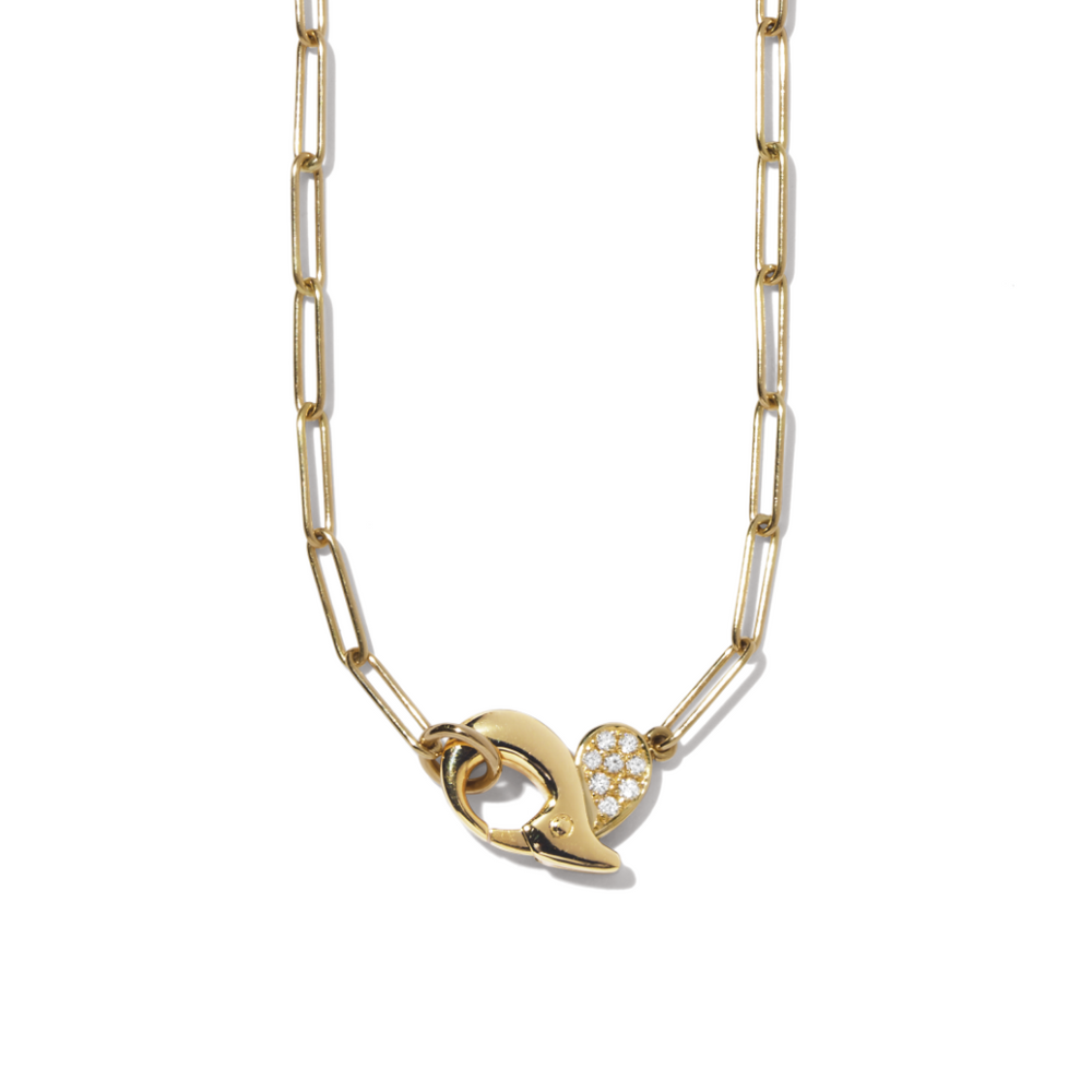 デュオハートチェーンチョーカー