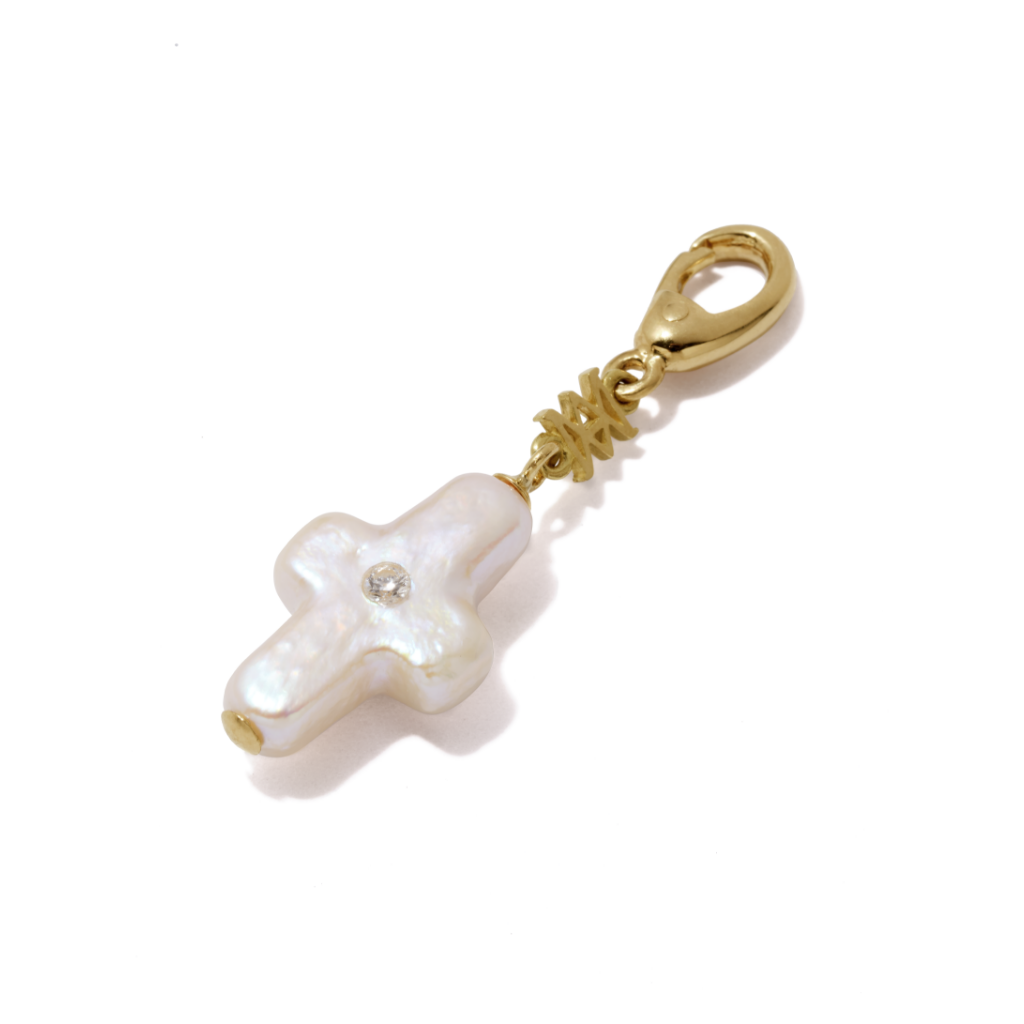 クロスパールチャーム Small