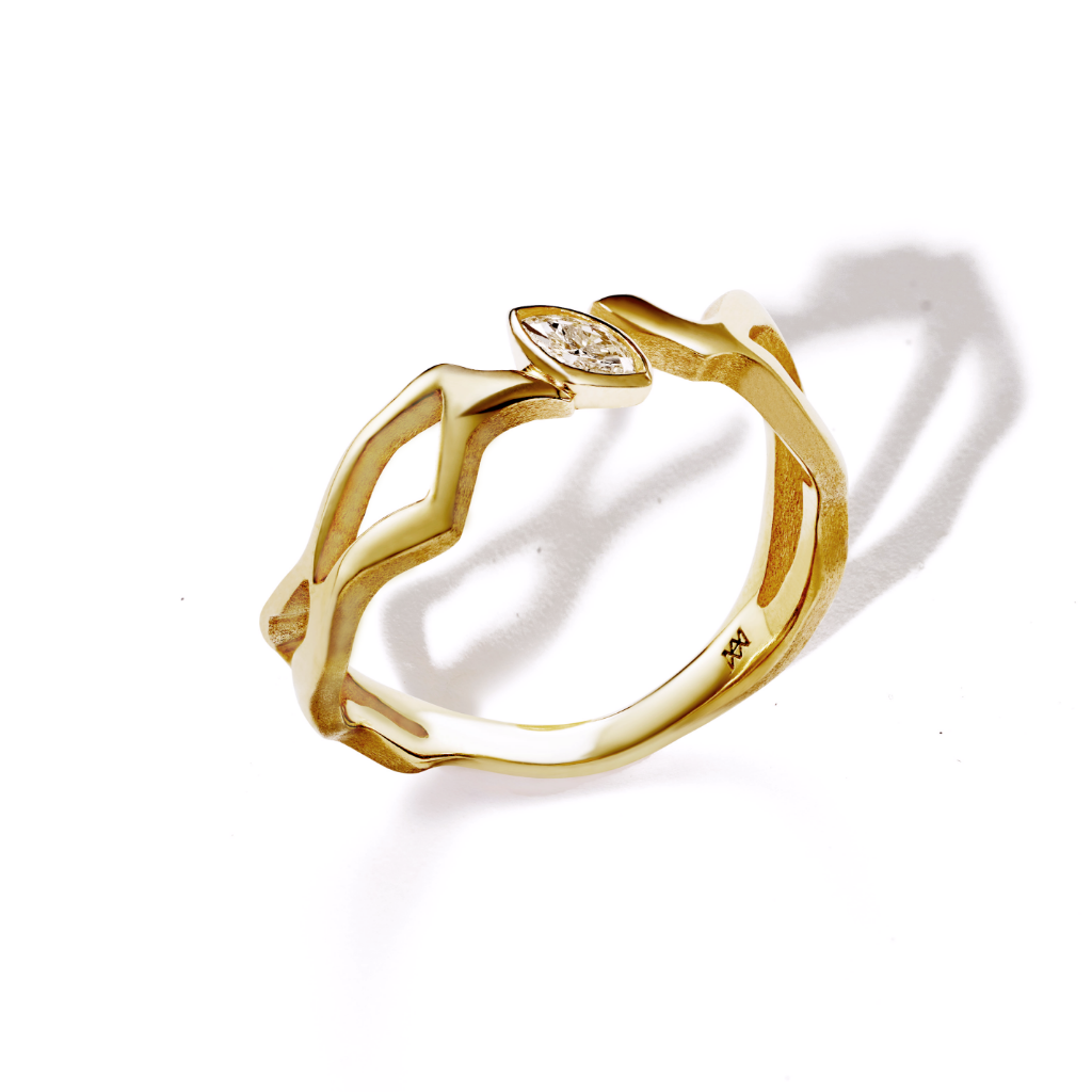 KINTSUGIシングルダイヤモンドリングⅡ