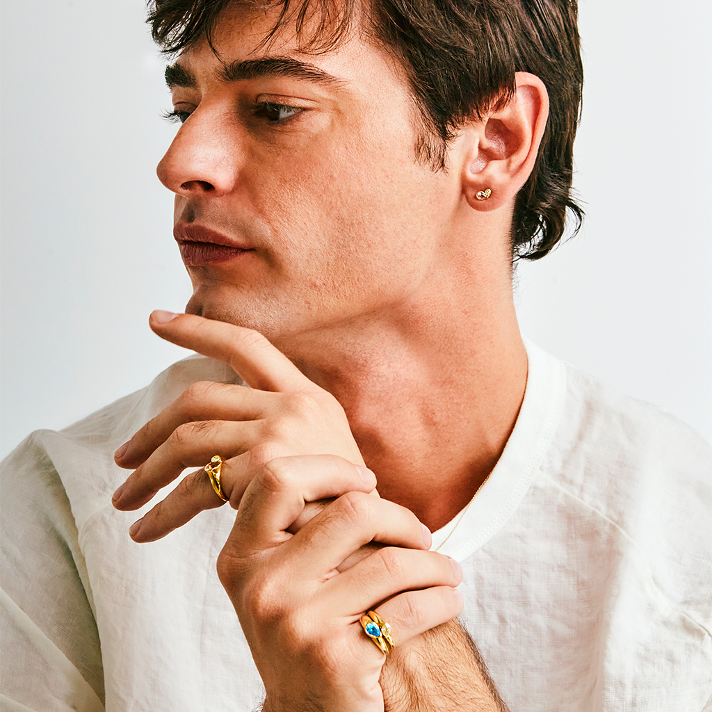 デュオハートスタッキングリング