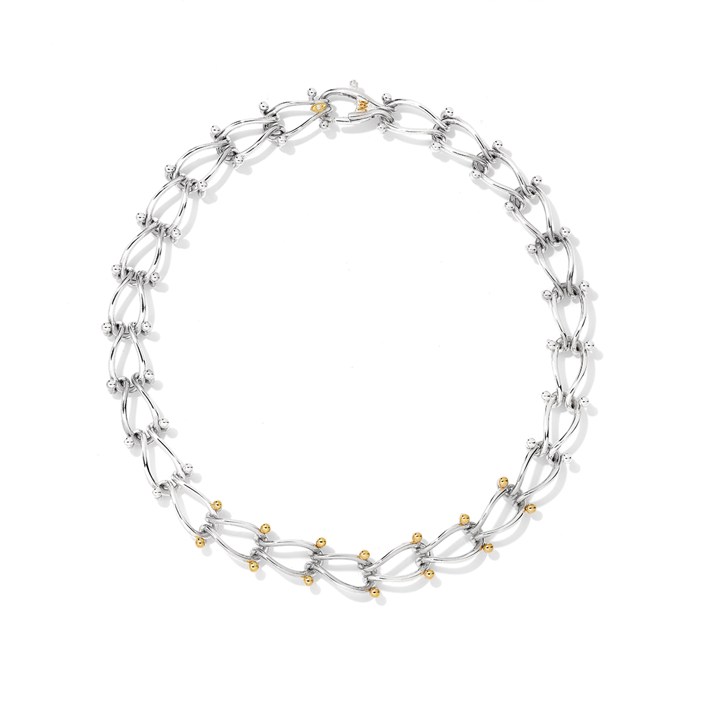 HASSOUパズルデュオチェーンネックレス - Mens