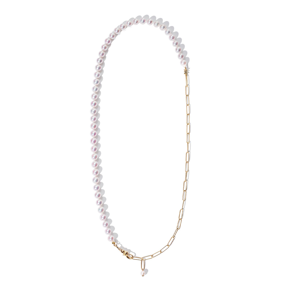 クラシックパールデュオチェーン(7mm)