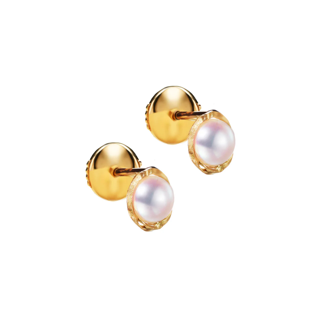 【WEB限定】ENパールスタッズピアス(5mm)