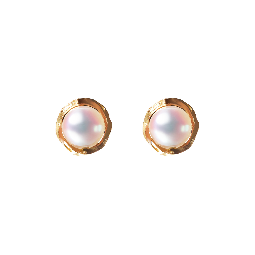 【WEB限定】ENパールスタッズピアス(5mm)