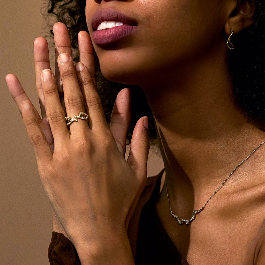 KINTSUGIパヴェダイヤモンドリングⅡ - Bridal