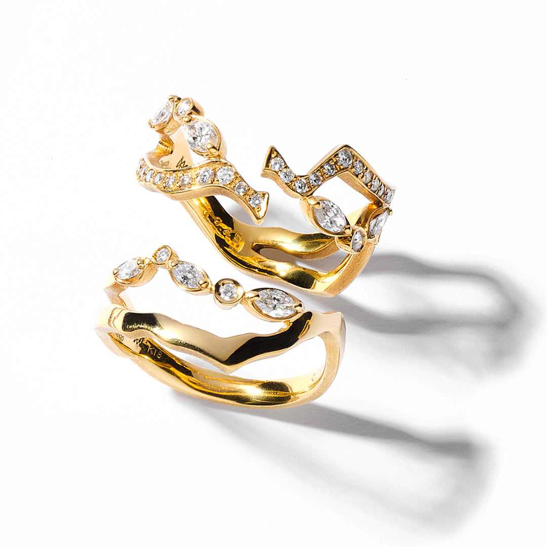 KINTSUGIパヴェダイヤモンドリングⅡ - Bridal