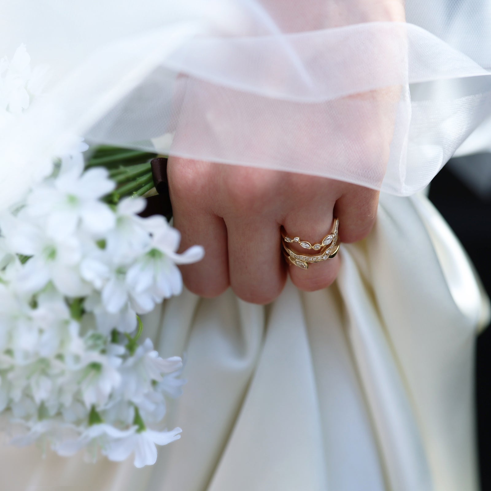 KINTSUGIパヴェダイヤモンドリングⅠ - Bridal