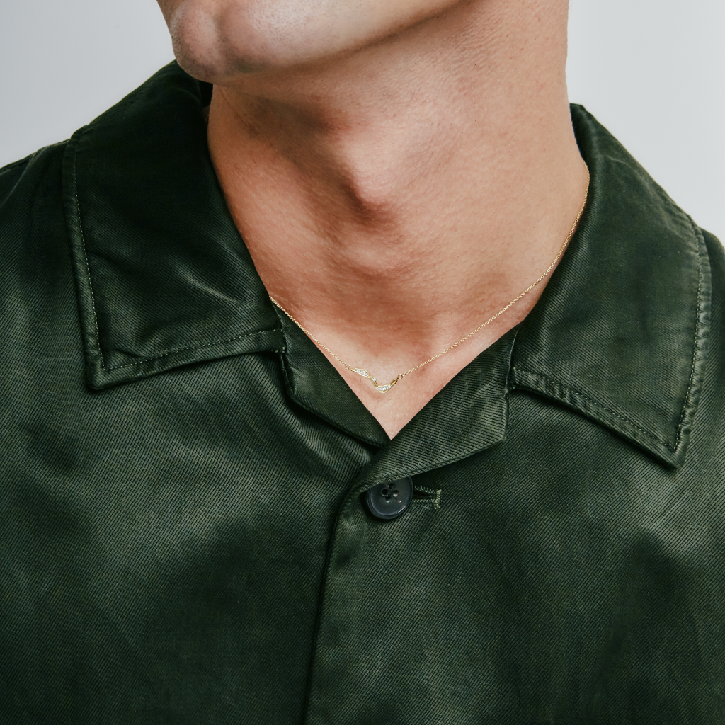 KINTSUGIミニパヴェダイヤモンドネックレス