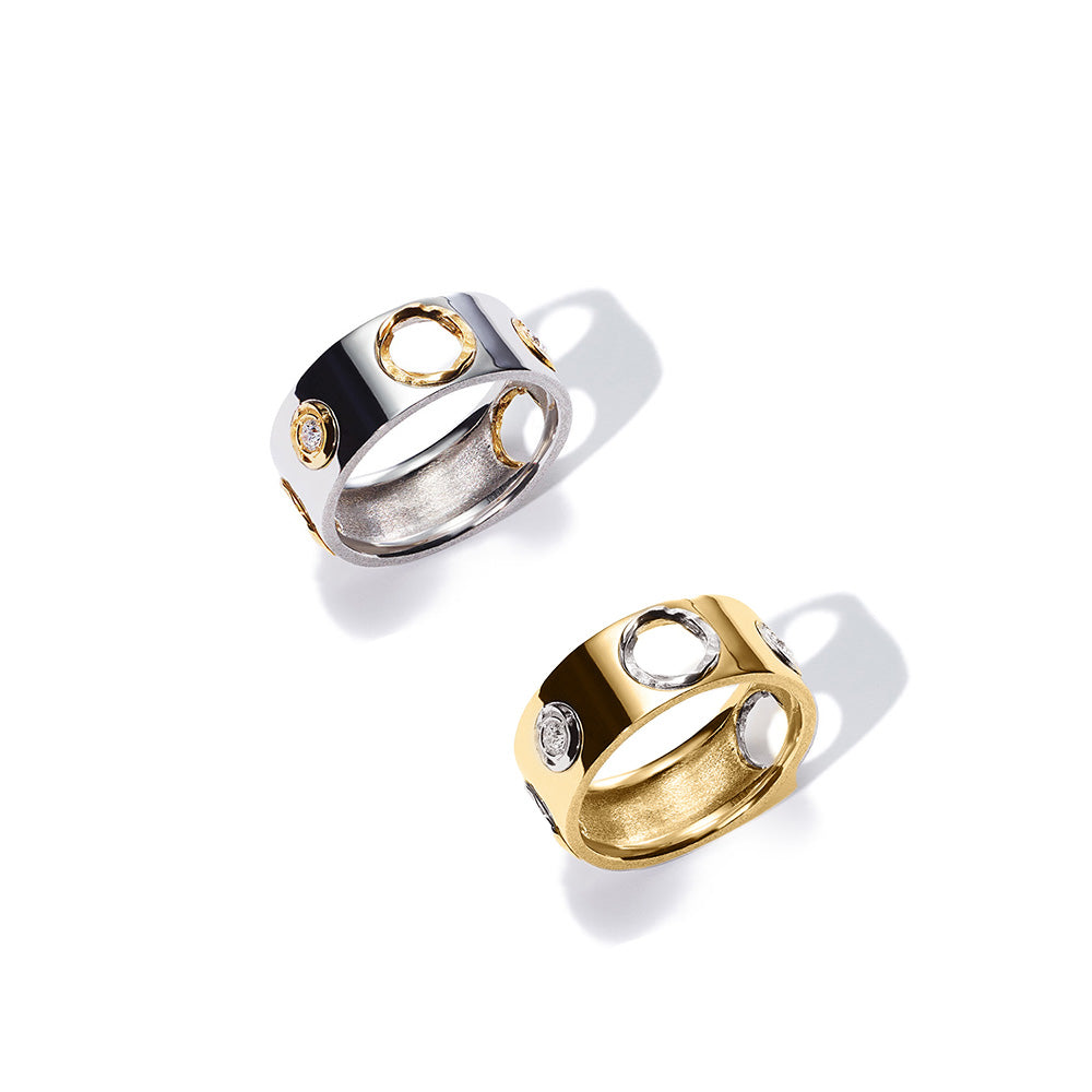 ENオープンダイヤモンドリング(8mm) - Bridal