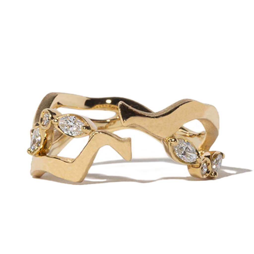 KINTSUGIフロートダイヤモンドリングⅡ - Bridal