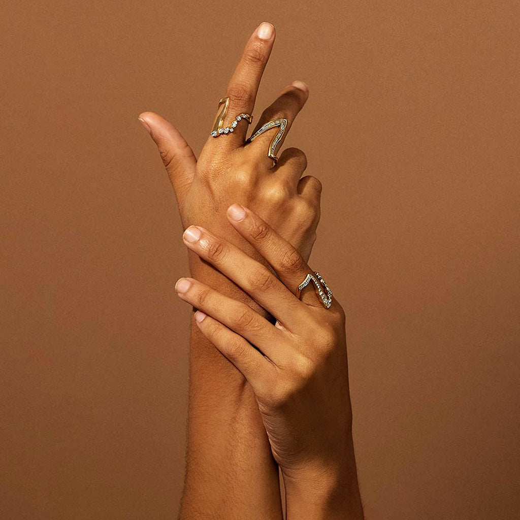 KINTSUGIヴィクトリアフロートダイヤモンドリング