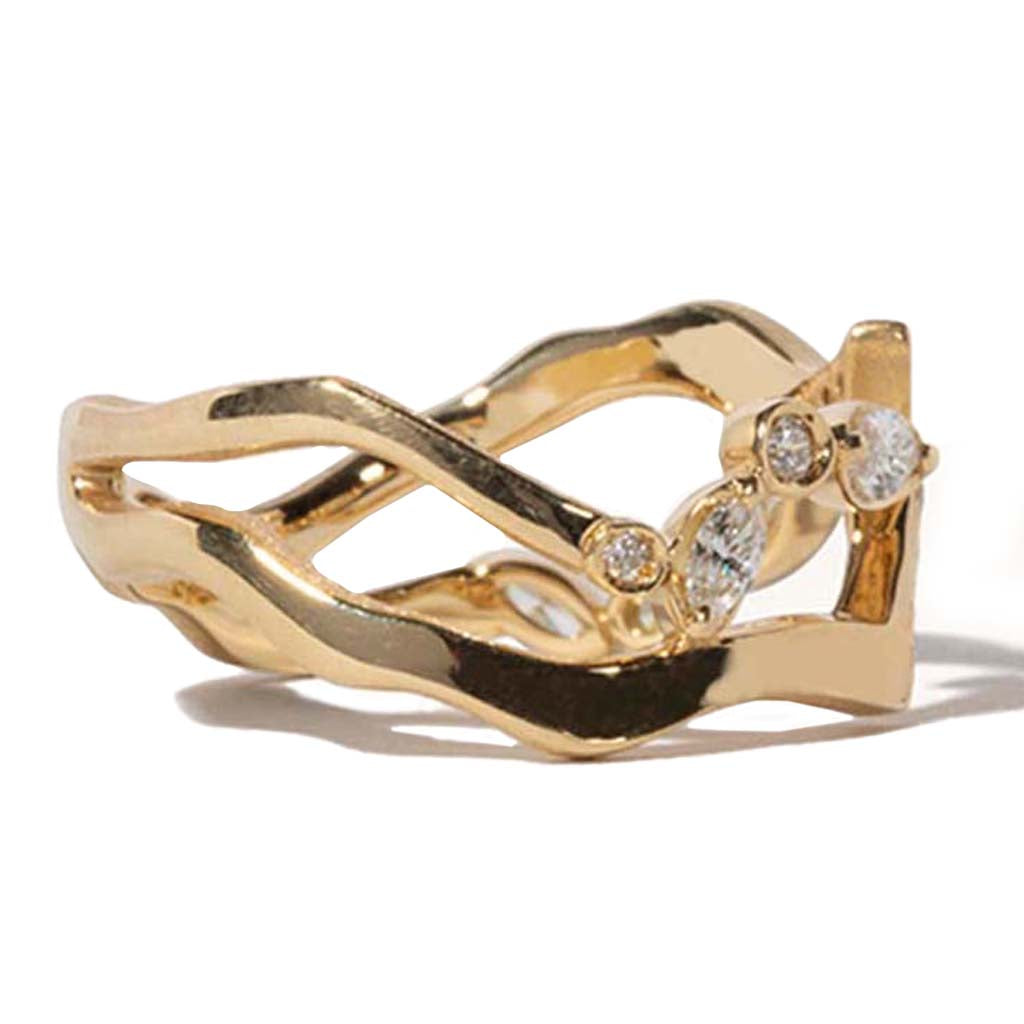 KINTSUGIフロートダイヤモンドリングⅡ - Bridal